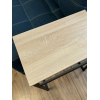 Sānu kafijas galdiņš, loft stila, 50x30x70 cm, Melns/Sanoma Ozols Sānu kafijas galdiņš, loft stila, 50x30x70 cm, Melns/Sanoma Ozols