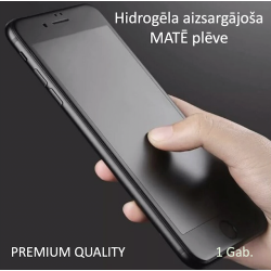 Hidrogēla aizsargājoša MATĒ plēve APPLE iPhone 7 ekrānam  (PREMIUM QUALITY) Hidrogēla aizsargājoša MATĒ plēve APPLE iPhone 7 ekrānam  (PREMIUM QUALITY)