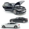 Modelīši AUDI A6L Black 1:24 ar gaismu un skaņu uz akumulatoriem Mēlns