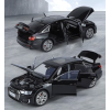 Modelīši AUDI A6L Black 1:24 ar gaismu un skaņu uz akumulatoriem Mēlns