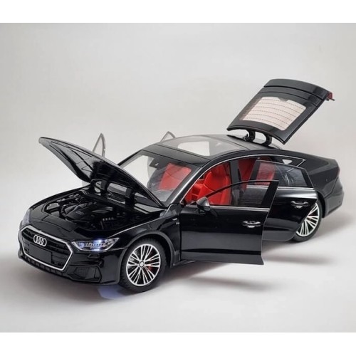Modelīši  AUDI A7 1:24 ar gaismu un skaņu uz akumulatoriem Mēlns