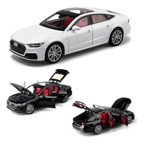 Modelīši  AUDI A7 1:24 ar gaismu un skaņu uz akumulatoriem Mēlns