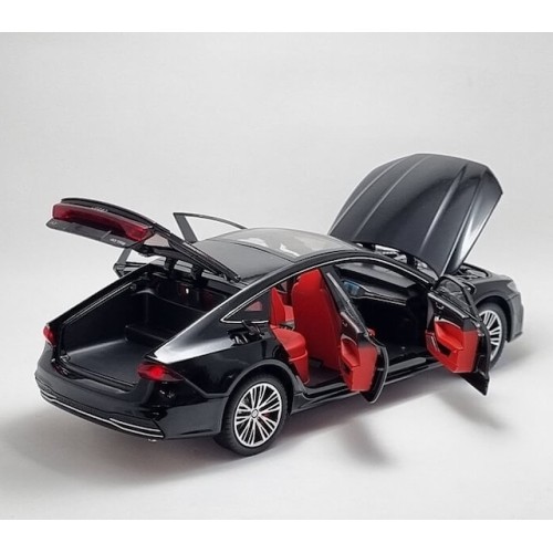 Modelīši  AUDI A7 1:24 ar gaismu un skaņu uz akumulatoriem Mēlns