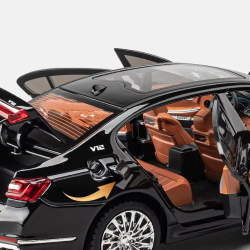 Modelīši BMW 7 Black 1:24 ar gaismu un skaņu uz akumulatoriem Mēlns Modelīši BMW 7 Black 1:24 ar gaismu un skaņu uz akumulatoriem Mēlns
