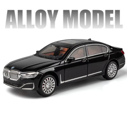 Modelīši BMW 7 Black 1:24 ar gaismu un skaņu uz akumulatoriem Mēlns Modelīši BMW 7 Black 1:24 ar gaismu un skaņu uz akumulatoriem Mēlns