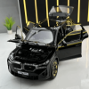 Modelīši BMW XM BLACK 1:24 ar gaismu un skaņu uz akumulatoriem