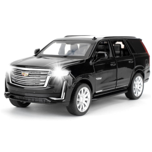 Modelīši Collectible Escalade 1:24 ar gaismu un skaņu uz akumulatoriem Mēlns