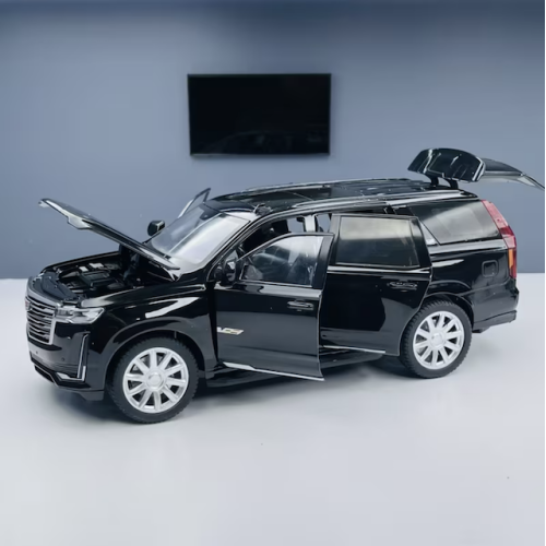 Modelīši Collectible Escalade 1:24 ar gaismu un skaņu uz akumulatoriem Mēlns