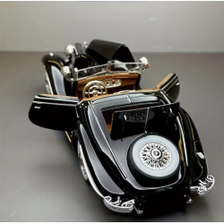 Modelīši Grand Tourer 1:24 ar gaismu un skaņu uz akumulatoriem Mēlns