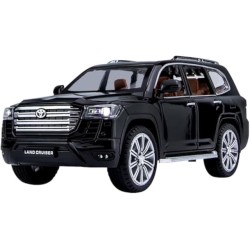 Modelīši TOYOTA LAND CRUISER LC300 1:24 ar gaismu un skaņu uz akumulatoriem Mēlns