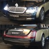 Modelīši Maybach 62s S650 1:24 ar gaismu un skaņu uz akumulatoriem Gray/Black