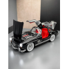 Машинка инерционная металлическая Mercedes-Benz 300 SL Black 1:24 со светом и звуком на батарейках Черный Машинка инерционная металлическая Mercedes-Benz 300 SL Black 1:24 со светом и звуком на батарейках Черный