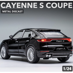 Modelīši Porsche Cayenne S Coupe 1:24 ar gaismu un skaņu uz akumulatoriem Mēlns