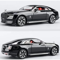Modelīši Rolls Royces Spectre 1:24 ar gaismu un skaņu uz akumulatoriem Mēlns