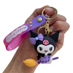 Atslēgu piekariņš Kuromi uz slotām Atslēgu piekariņš Kuromi uz slotām