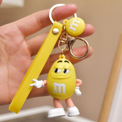 Atslēgu piekariņš M&Ms dzeltenais Atslēgu piekariņš M&Ms dzeltenais