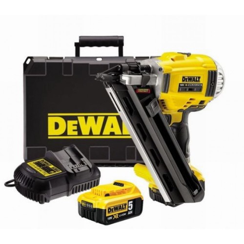 Bezvadu bezsuku naglu pistole DEWALT DCN692P2-QW