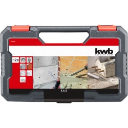 KWB BY EINHELL SDS-PLUS Urbju un kaltu komplekts 12 gb KWB BY EINHELL SDS-PLUS Urbju un kaltu komplekts 12 gb