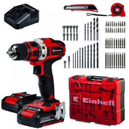 EINHELL TE-CD 18/40LI+69 (2X2.00AH) Akamulatora urbmašīna arpiederumiem