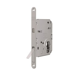 Bīdāmo durvju slēdzene AGB WAVE PZ Matēts hroms OCS