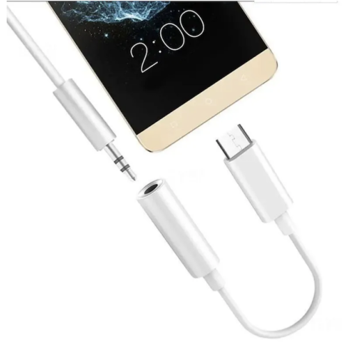 Austiņu adapteris, USB-C un 3,5 mm