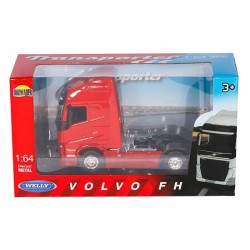 Modelīši Volvo FH, sarkans, 1:64, Welly