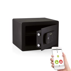 Mēbeļu seifs High Security YALE SMART (augstums 20cm, platums 35cm).Ar atvēršanas paziņojumiem Mēbeļu seifs High Security YALE SMART (augstums 20cm, platums 35cm).Ar atvēršanas paziņojumiem